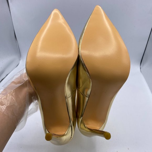 FSJ Pointy Toe Sexy Prom Stilettos Pumps - Picture 7 of 10